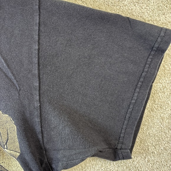 Vintage Green Bay Packers Taz Shirt Men Large Faded Black Looney Tunes 1995 USA - Picture 6 of 12